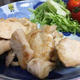 胸肉のマヨネーズのガーリック焼き☆